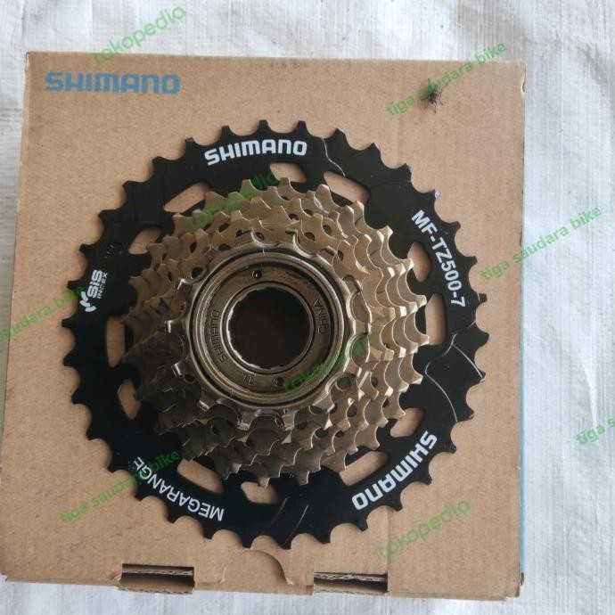 sprocket shimano 7 speed megarange 34T