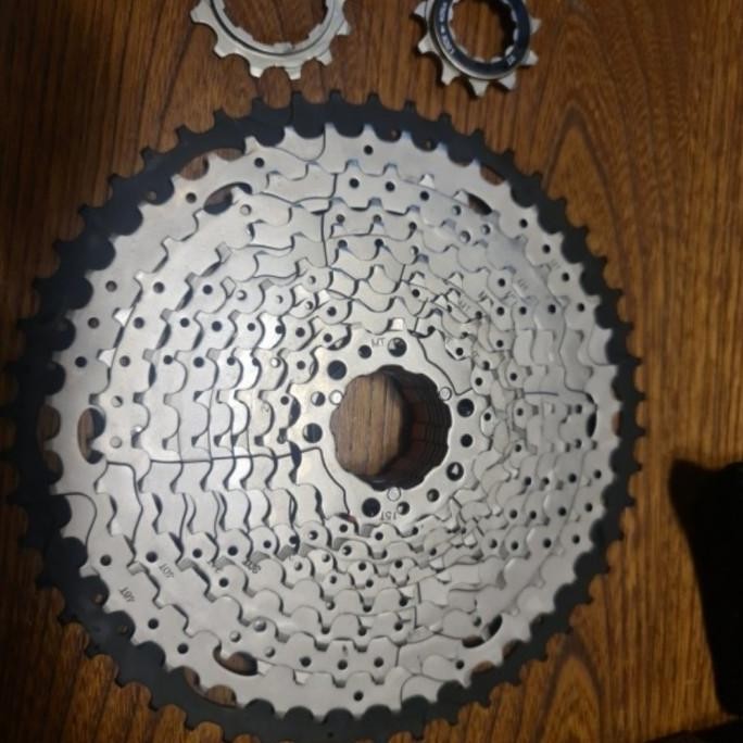 SPROCKET 12 SPEED NON MICROSPLINE SLOOP FOR SHIMANO 11-50T FULL BLACK