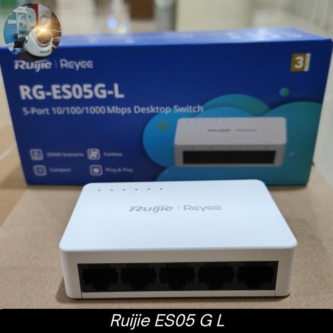 RUIJIE SWITCH HUB GIGABIT 5 PORT 2807T