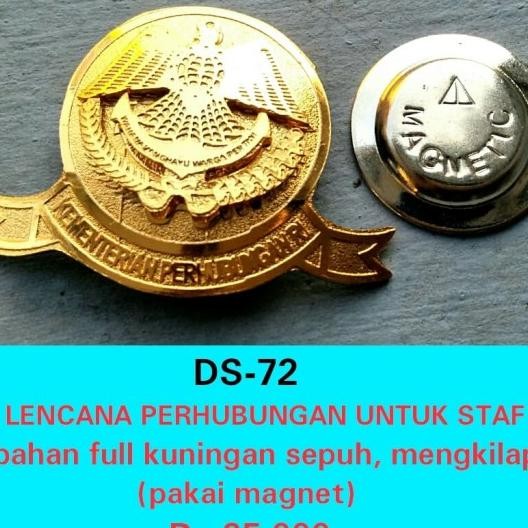Lencana Perhubungan - Pin Kemenhub - Lencana Dishub