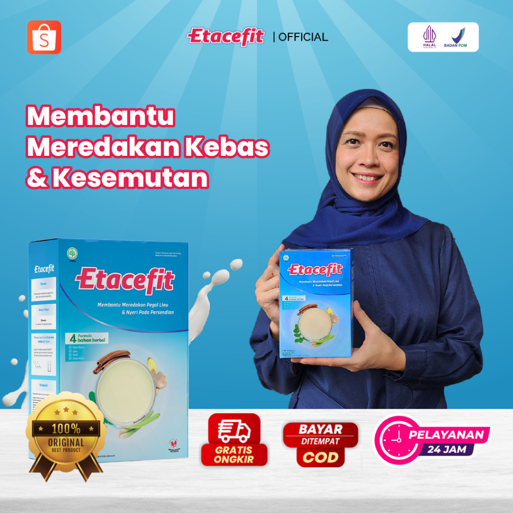 

ETACEFIT - Susu Kambing Untuk Meredakan Kebas & Kesemutan (BPOM & HALAL)