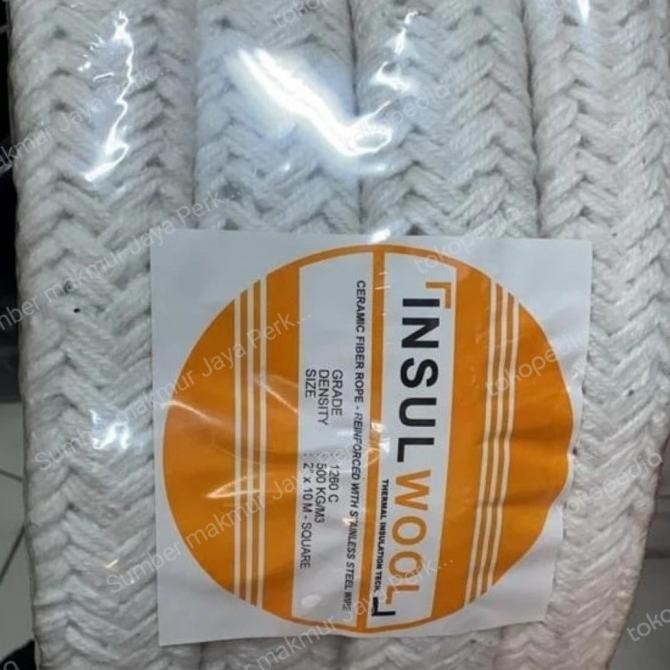 

Ceramic Fiber Square Diameter 19Mm X 19Mm ( Ceramic Fiber Kotak 3/4" )