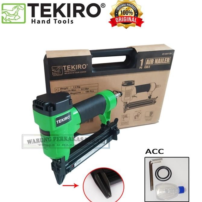 

Tekiro Jis Original F30 C Air Nailer Angin Model I Lurus Staples Gun