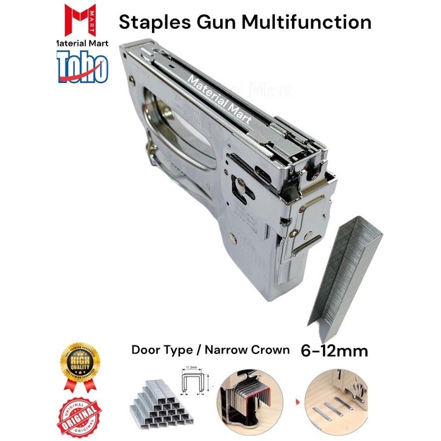 

Premium Staples Tembak Toho | Tembakan Paku Staple | Gun Tacker 3 Way