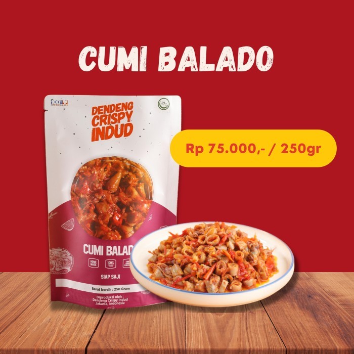 

Cumi Balado 250 Gram