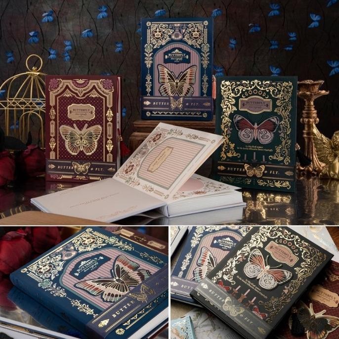 

Big Sale!!! Buku Notebook Diary Butterfly The Ghotic Series / Buku Diary Jurnal agenda Buku tulis - 0791 Viral