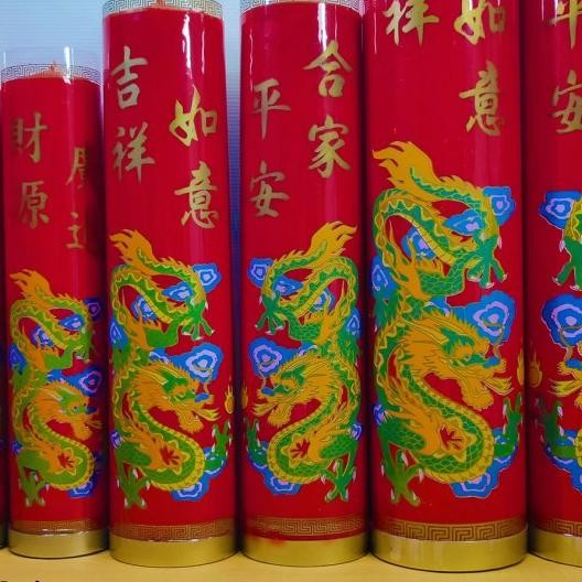 Lilin Sembahyang Merah 6 Kati