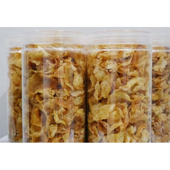 

Keripik Kentang Ebi Bawang Goreng Rasa Homemade Halal - 280 Gram