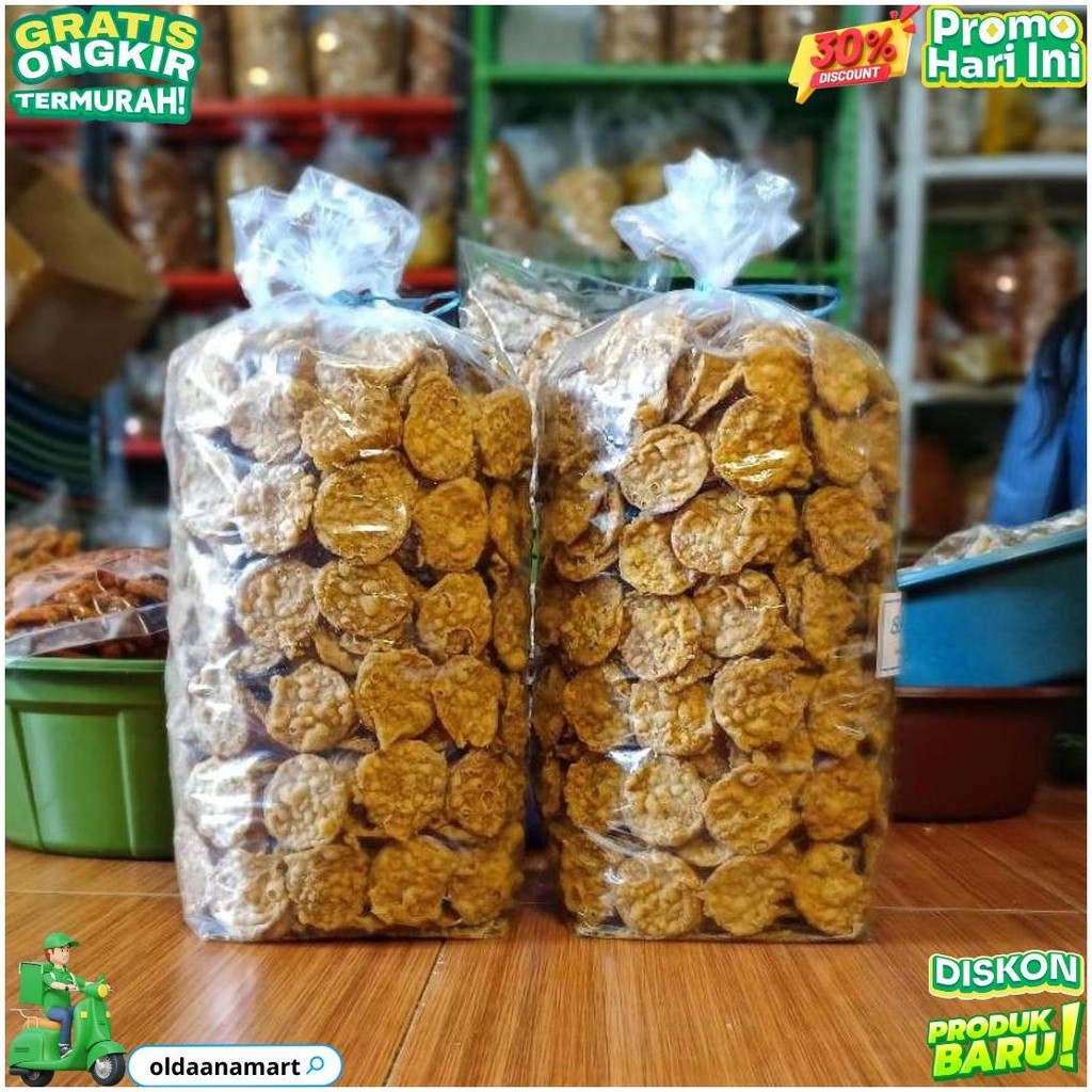 

Cemilan Tempe Goreng Pedas Bandung 1Kg D Gratis Ongkir