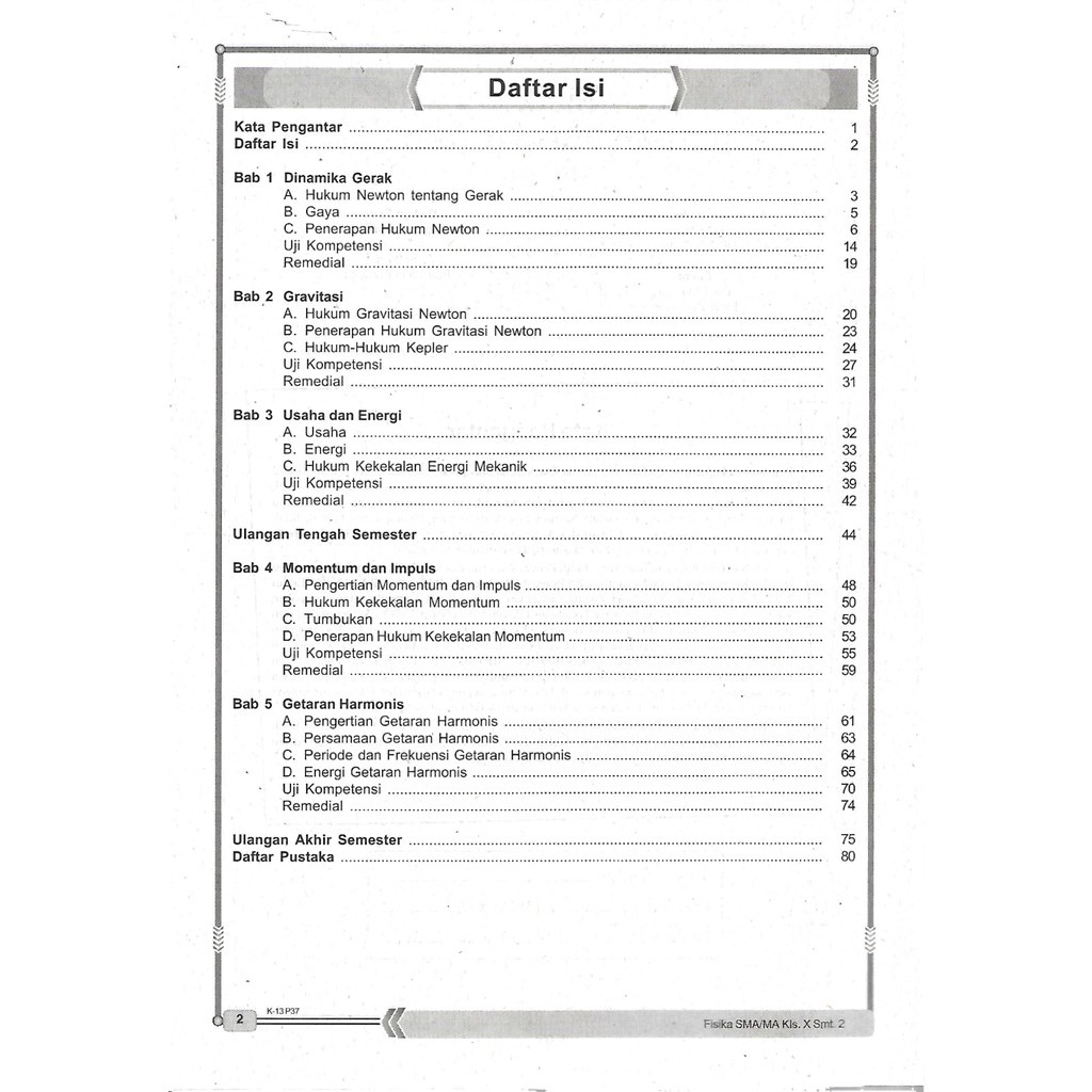 Buku LKS Fisika Kelas 10 SMA/MA Semester 2 Kurikulum 2013