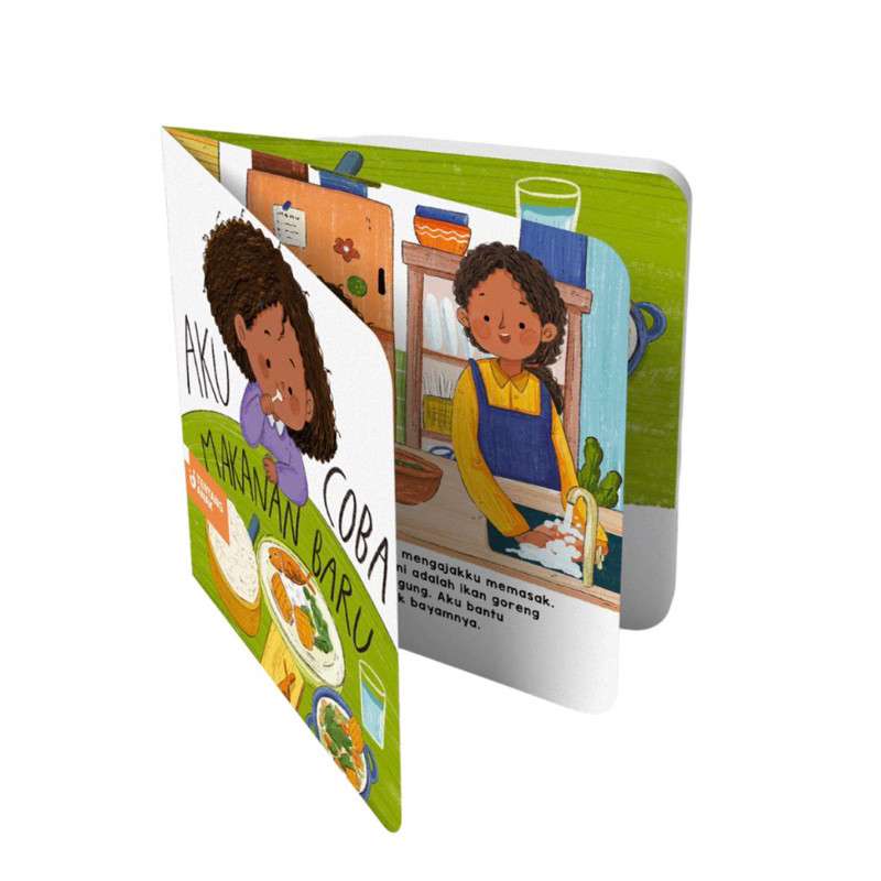 Buku Tentang Anak Aku Tidur Sendiri Aku Belajar ke toilet sendiri aku coba Makanan Baru Cerita