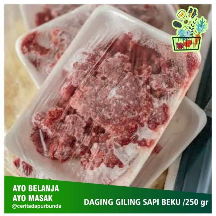

DAGING SAPI GILING BEKU / FROZEN per 250gr