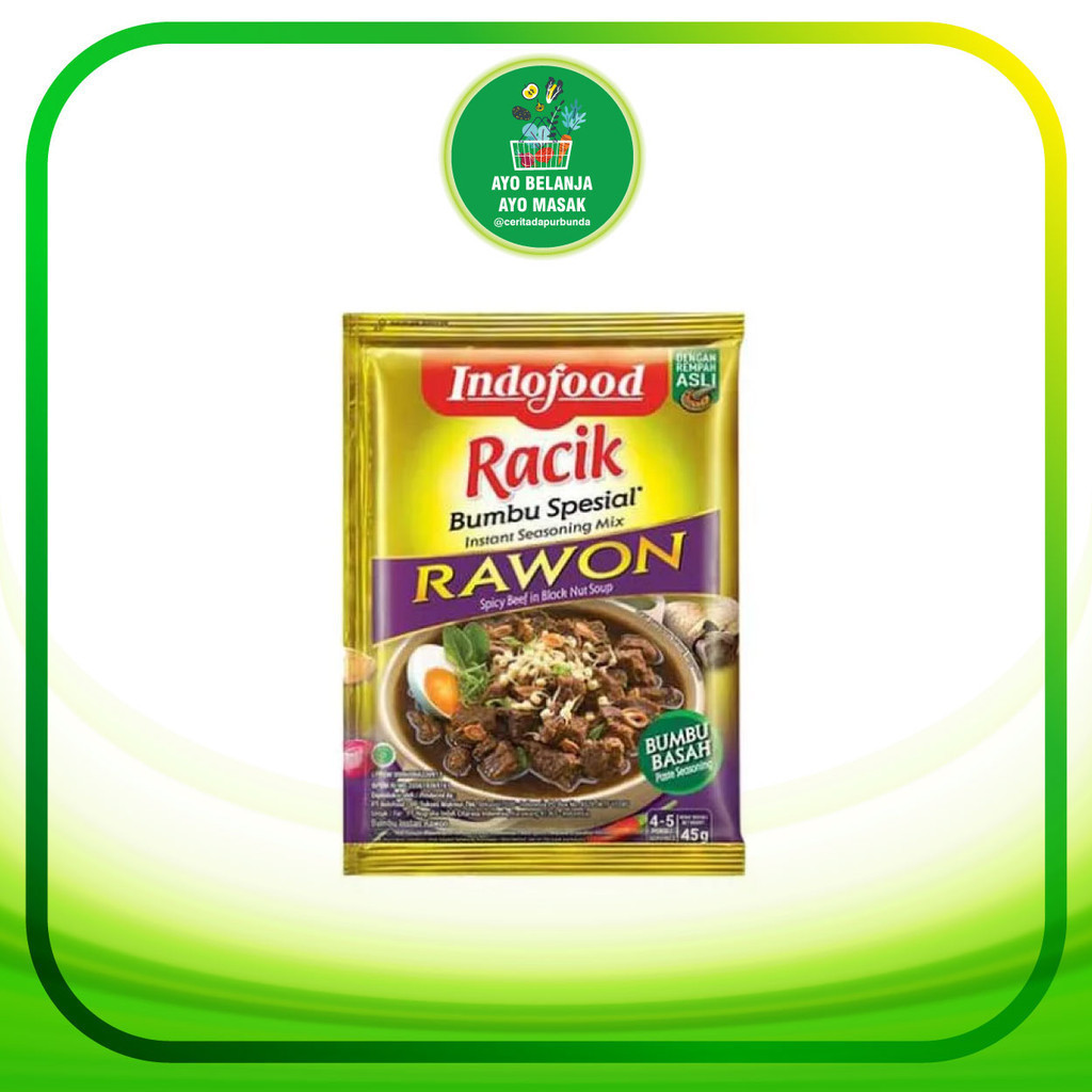 

Bumbu Basah INDOFOOD RAWON kemasan 45 gram