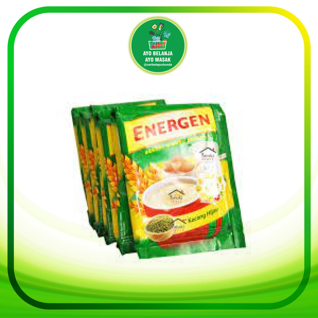 

Energen Kacang Hijau / Sachet