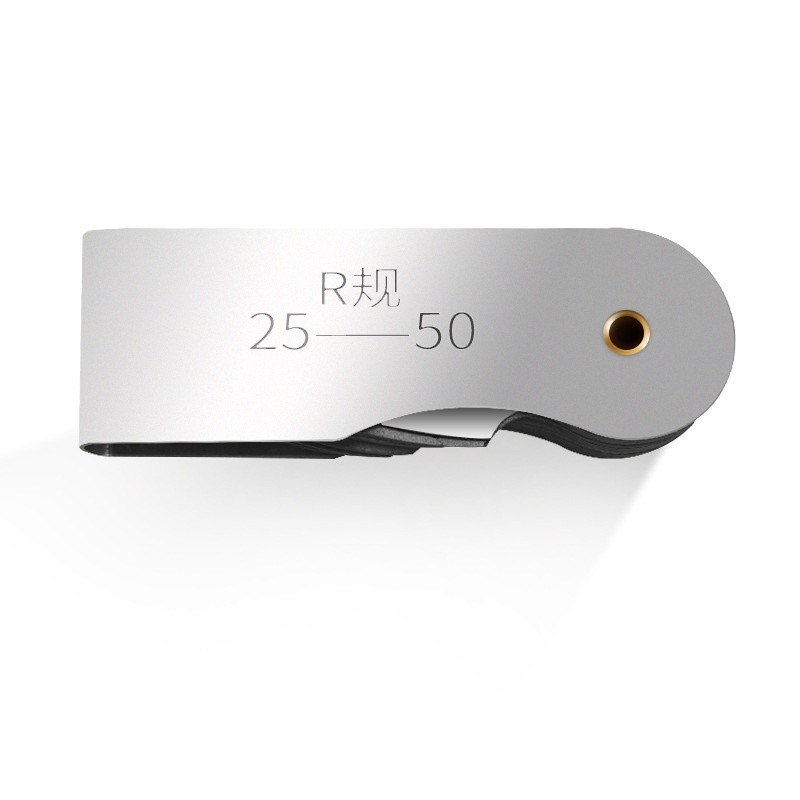 Radius Gauge/Alat Ukur Radius/Alat Pengukur Radius/Alat Ukur Celah/R Gauge R25-50