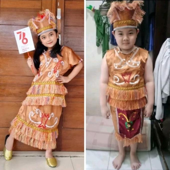 Baju Adat Papua Anak / Pakaian Adat Papua Anak / Baju Adat Anak