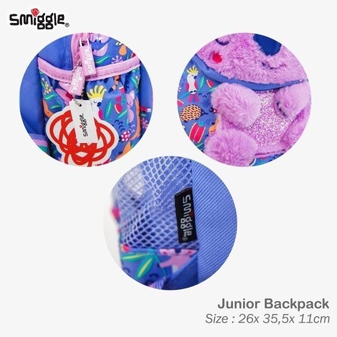Tas Ransel Smiggle Anak Tk Boneka/Tas Ransel Smiggle Hoodie
