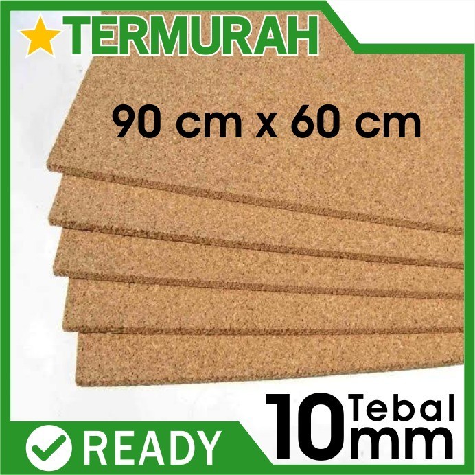 

Terbaru Cork Board 10Mm Pin Sheets Sheet Gabus Lembaran Patah Polos Mading Promo Ready Stok