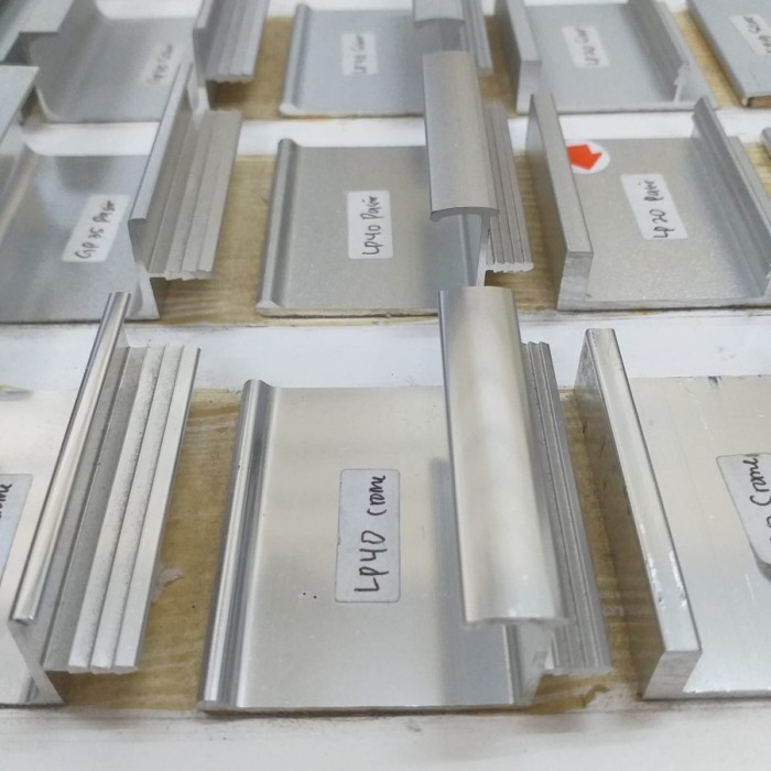Terbaru List Frame Edging Lp40 Alumunium Panel Pintu / Lemari / Laci Promo Ready Stok