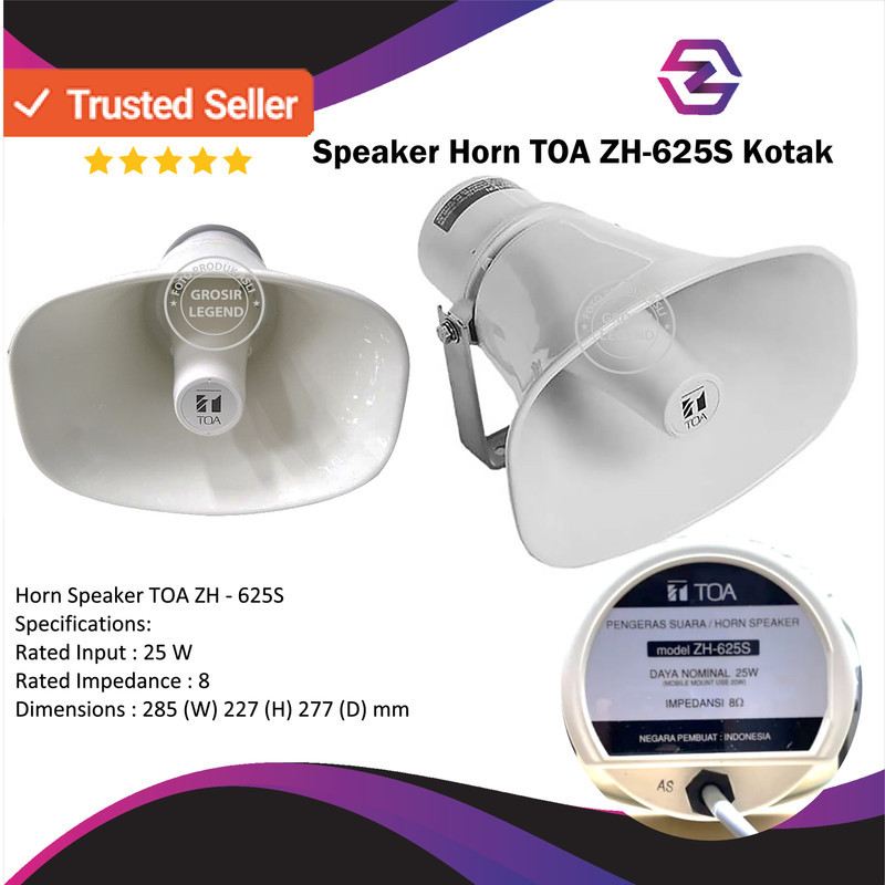 Speaker Horn TOA ZH-625S Kotak