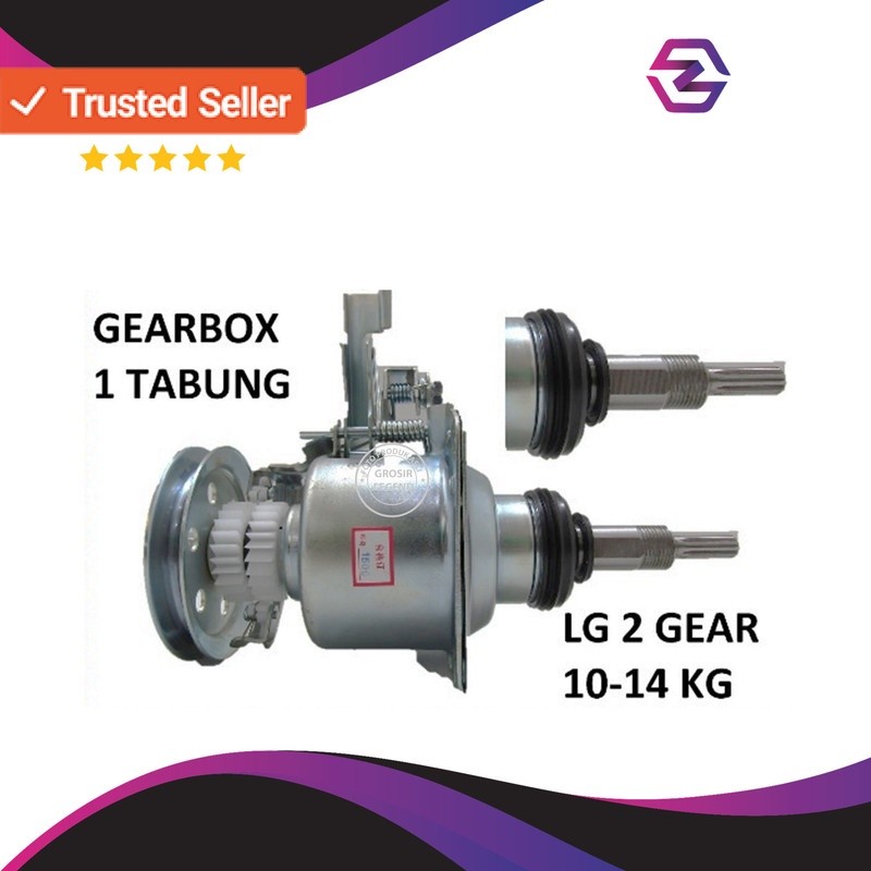 Gear box mesin cuci LG 1 tabung 2 Gear 10-14 KG