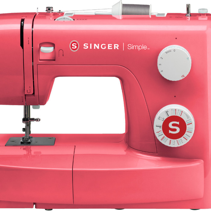 

Termantab] Original Singer Mesin Jahit Portabel Singer 3223 R Warna Merah
