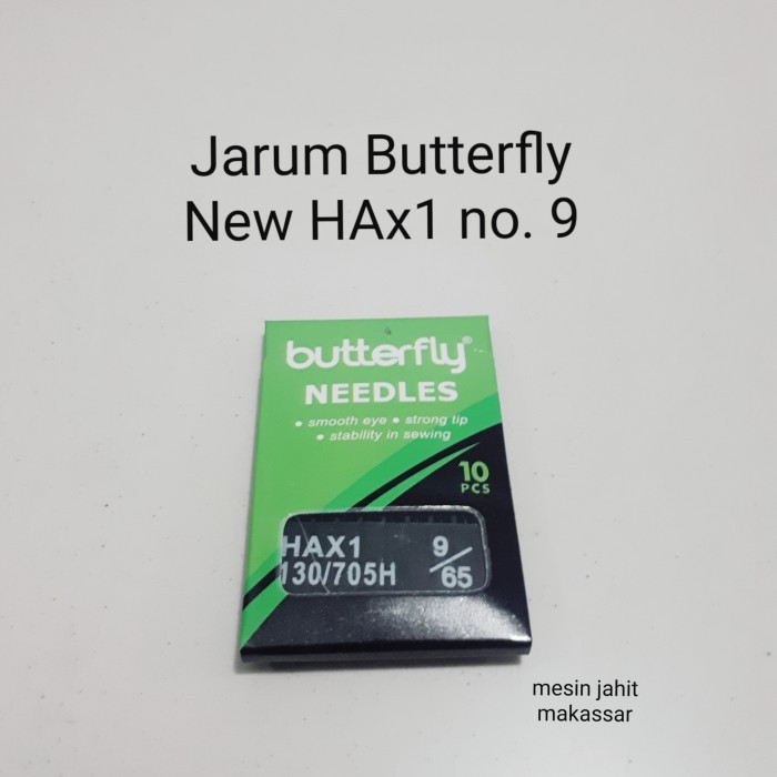 

#@#@#@#@] Original Termurah Jarum Mesin Jahit Klasik Butterfly New HAx1 no 9