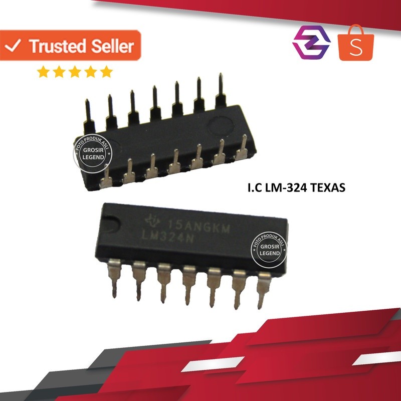 IC Ic ic LM324 LM 324 Lm 324 TX Texas