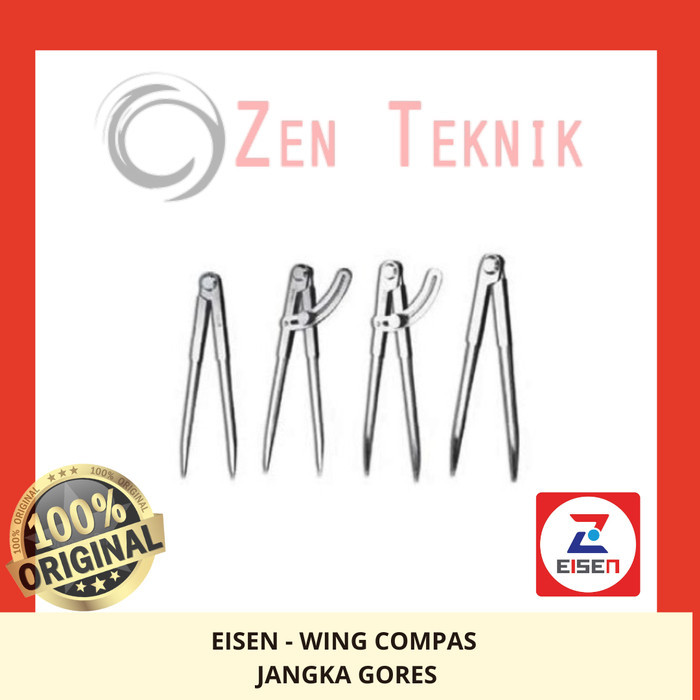 

Ready oke] EISEN - WING COMPAS - JANGKA GORES