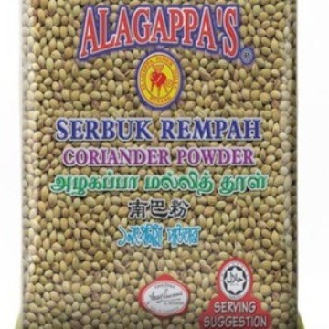 

```````] Serbuk Ketumbar ALAGAPPA'S 230gr / CORIANDER Powder Alagappa's/ Rempah
