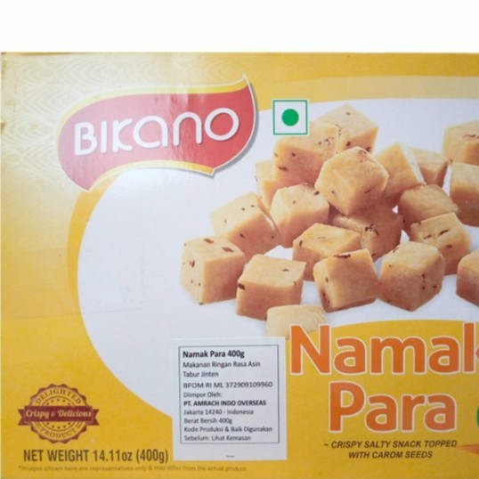 

Buruan serbu] NAMAK PARA BIKANO 400g / Namkeens / Snack india / Import