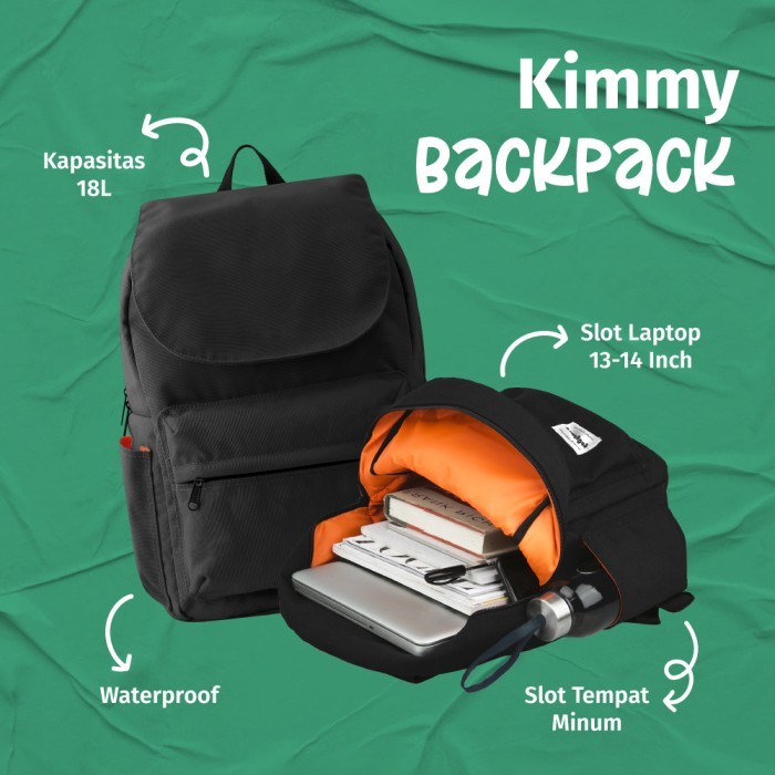 TERMURAH Paddy Kimmy Premium Backpack - Tas Ransel Sekolah Serbaguna