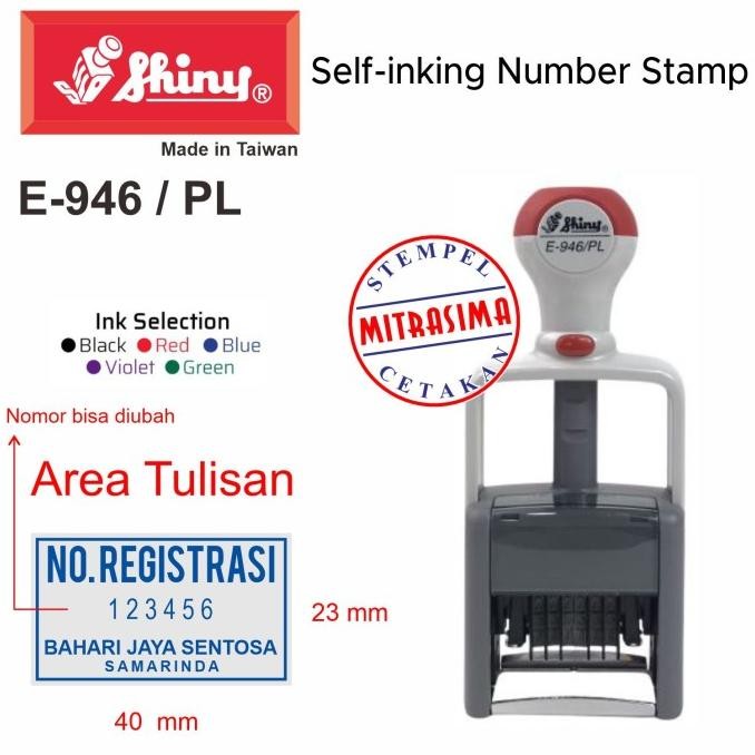 

Stempel Shiny E-946/Pl ( Shiny Essential Dgn Nomor 6 Digit E946/Pl ) Tersedia