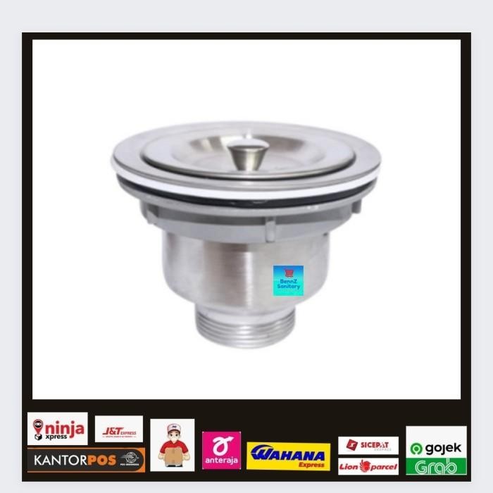 Sink Tempat Cuci Piring Stainles 1 Lubang / Bak Cuci Piring Stainles