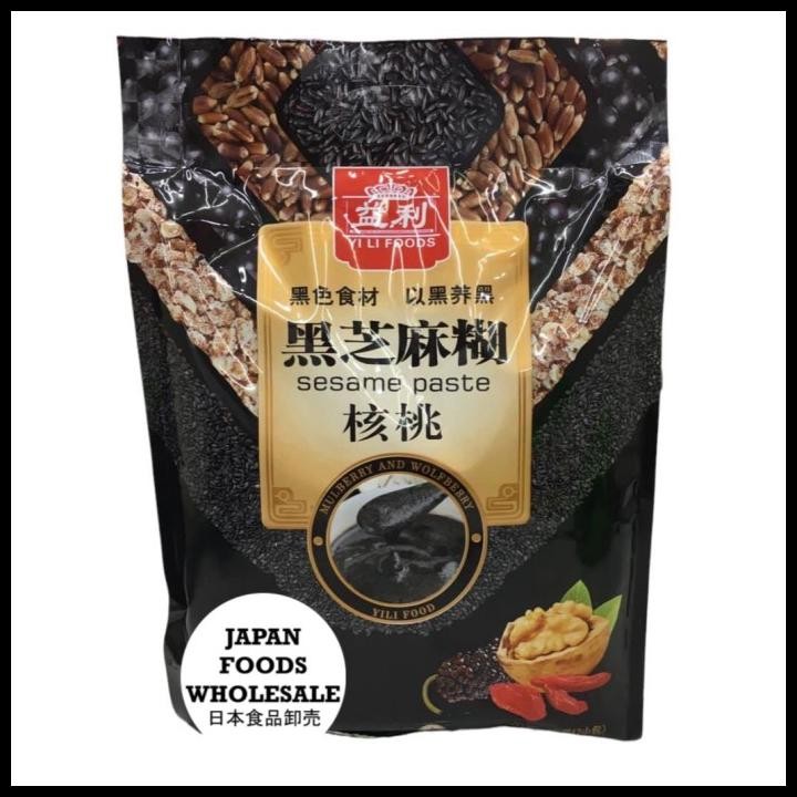 

Yili Black Sesame Paste With Walnut / Minuman Sehat / Diet