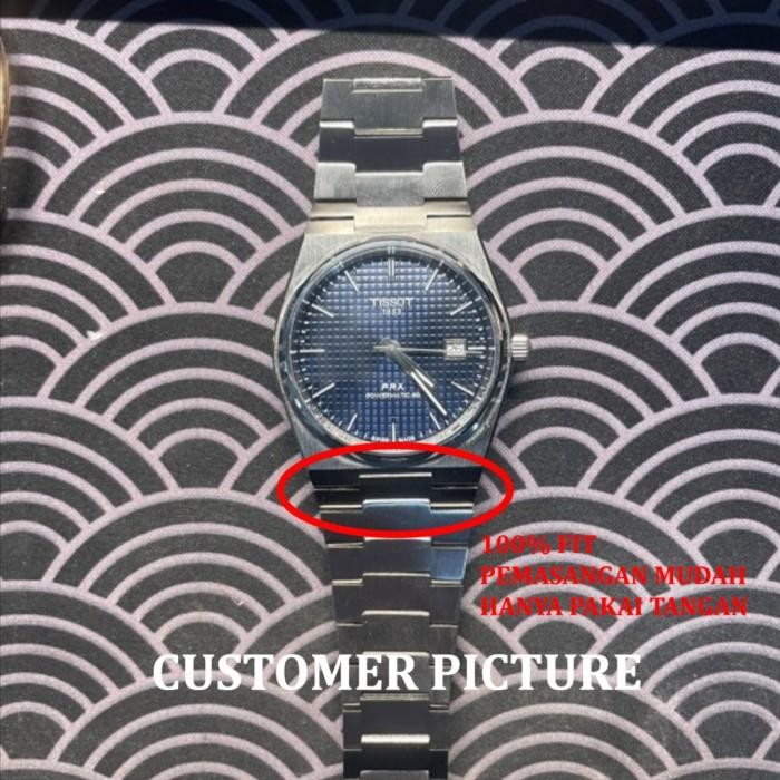 Stainless Steel Bracelet Strap Tissot Prx Rantai Jam For Tissot Prx