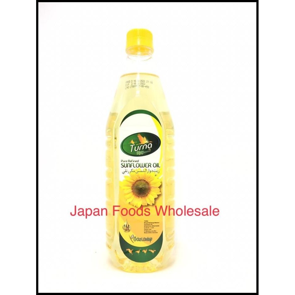 

Turna Sunflower Oil 1 L / Minyak Biji Bunga Matahari