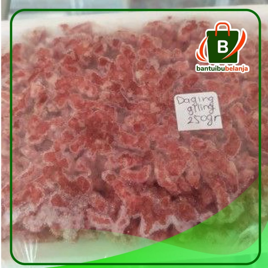 

DAGING SAPI GILING BEKU / FROZEN per 250gr