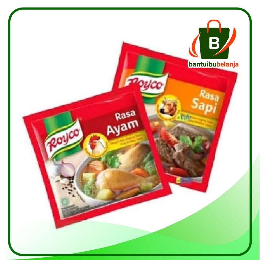 

ROYCO BUMBU KALDU RASA AYAM / SAPI per sachet 9 gram