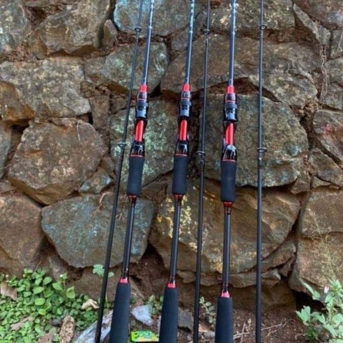 Joran Pancing Carbon KBW Joran Spinning Joran Casting 180cm 2 Segments