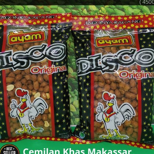 

Kacang Disco Cap Ayam 450 Gram Oleh Oleh Makassar / Makasar