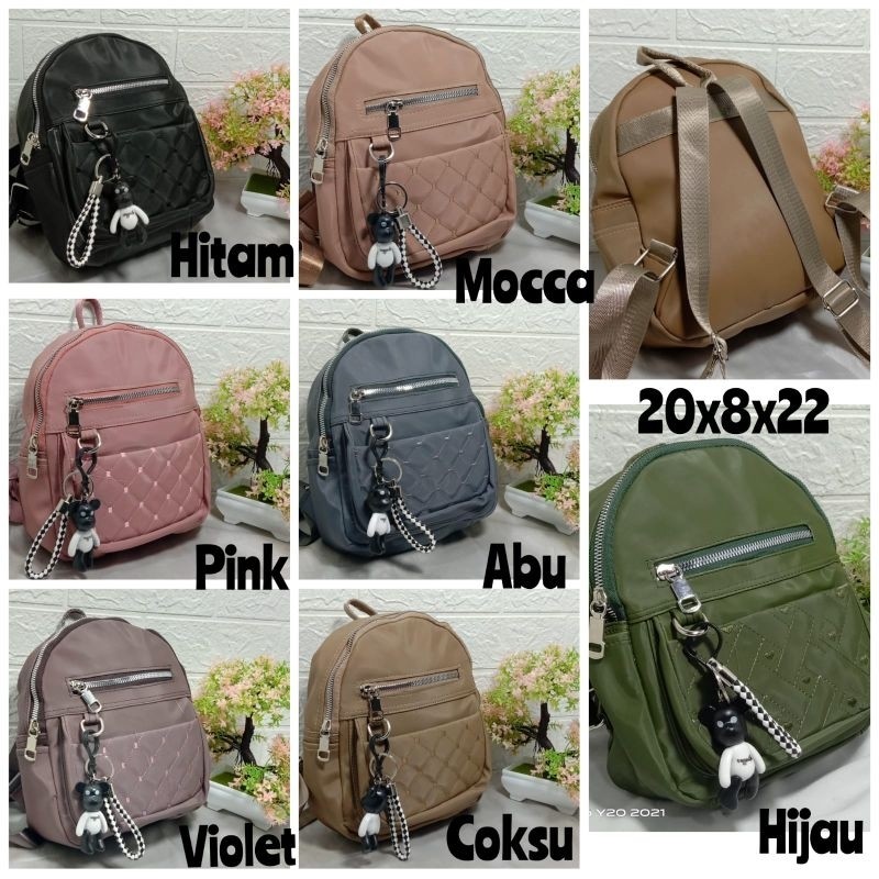 Tas Ransel Anti Air Backpack Tad Rmsel Kuliah Randel Backpack Wanita Tas Sekolah Aesthetic Tebal Ori