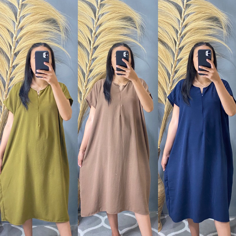Daster Wanita Terbaru 2024 Pakaian Santai Perempuan Hamil Baju Bumil Busui Lengan Panjang Pendek Kor