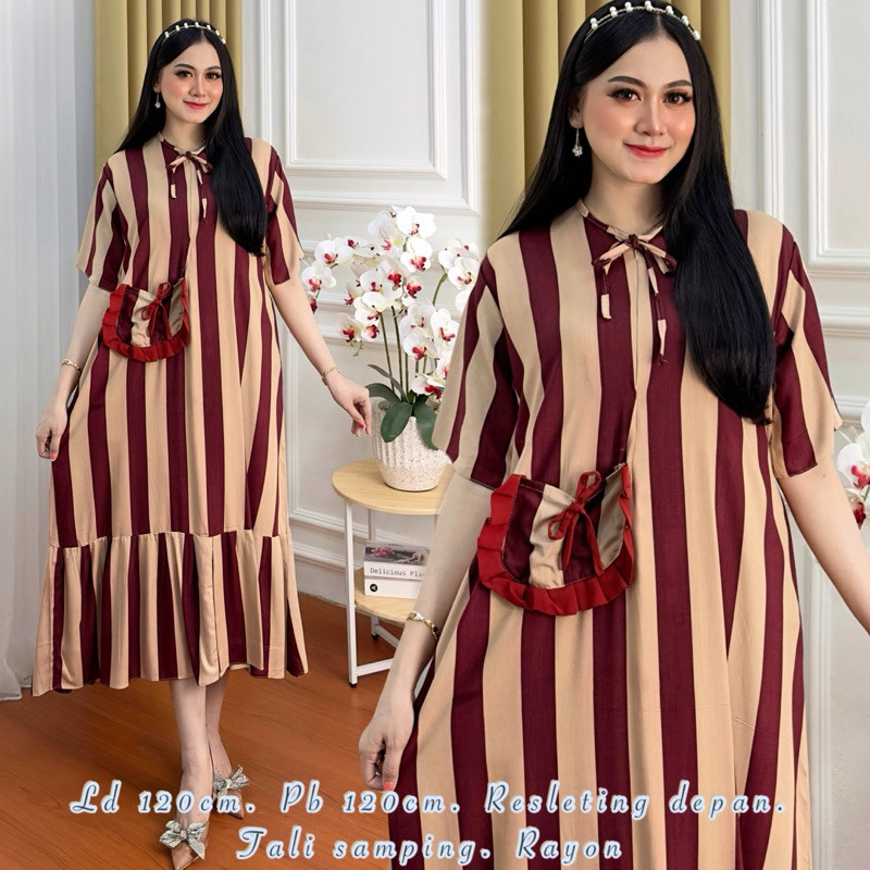 Daster Wanita Terbaru 2024 Baju Bumil Busui Lengan Panjang Pendek Korean Style Pakaian Santai Peremp