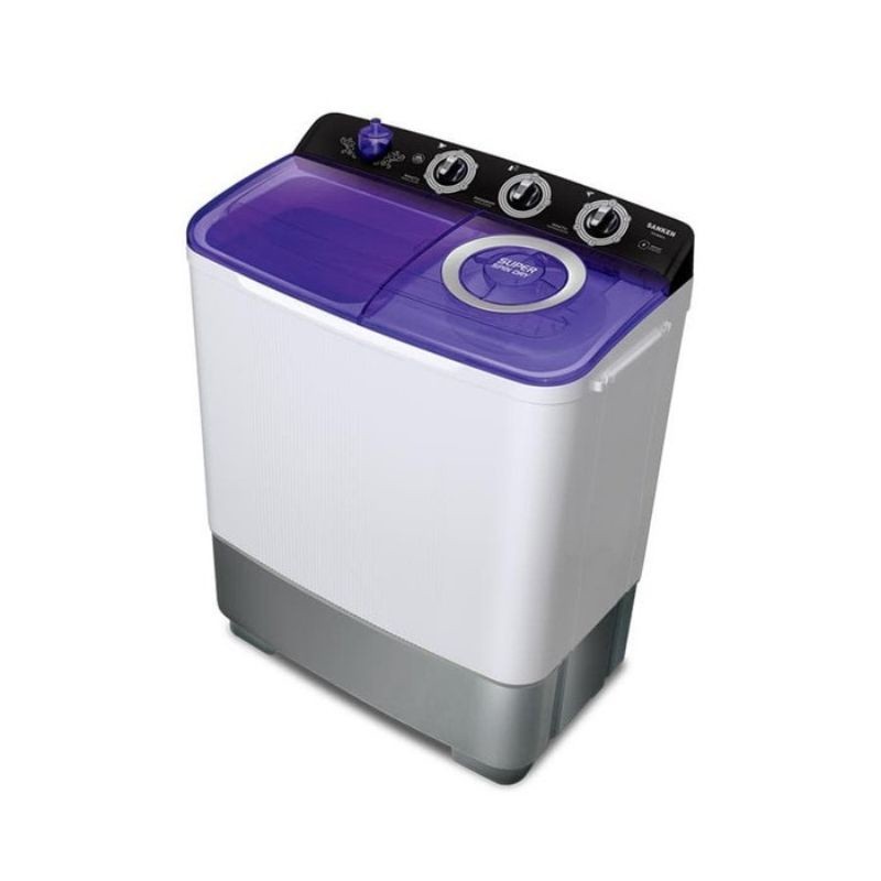Mesin Cuci Sanken 8KG 2 Tabung TW-883 Low Watt