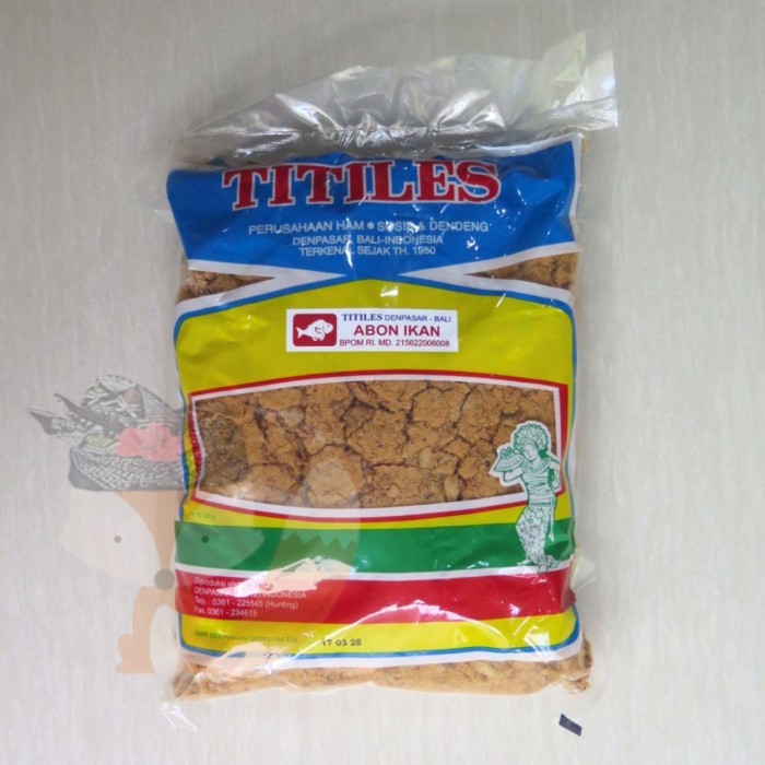 

Abon Ikan Titiles Bali - 500gr