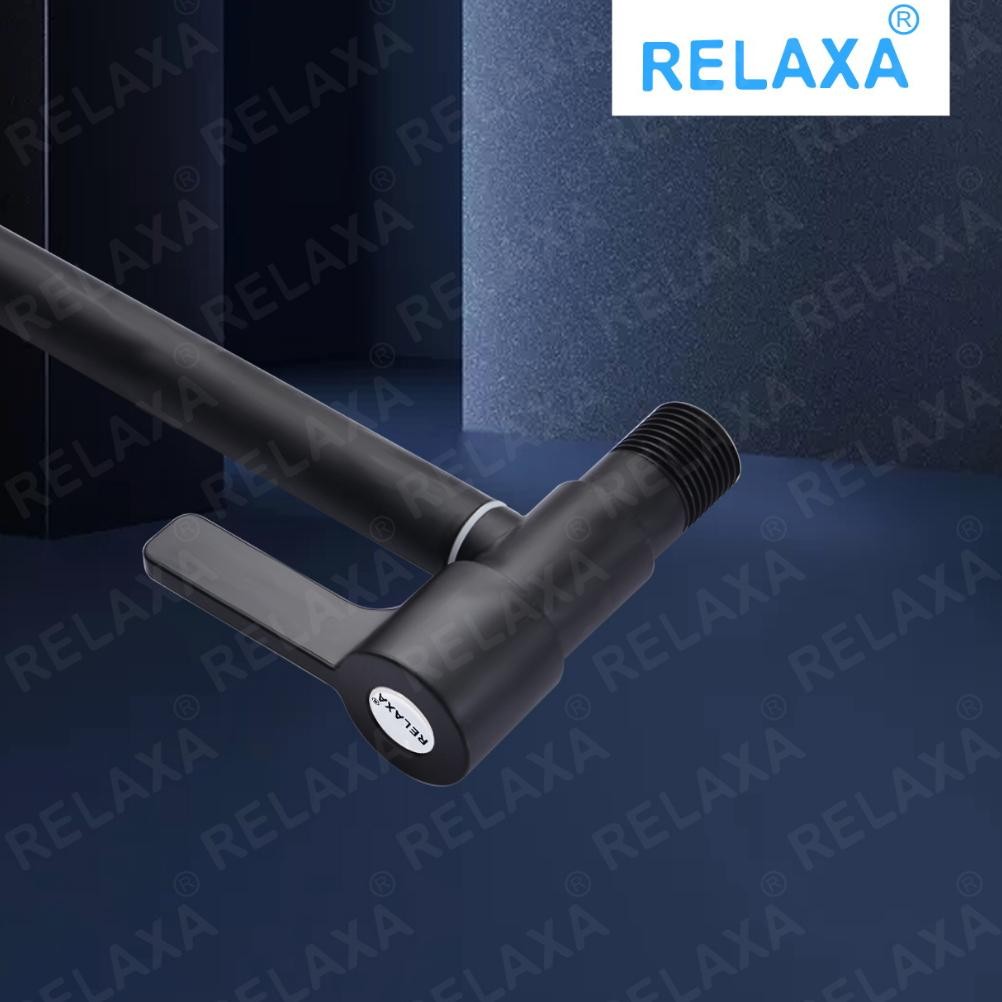 tre Keran Angsa Bak Cuci Piring Engkol - Kran Angsa Pipa Hitam - Kran Angsa Dapur Warna Hitam TERLAR