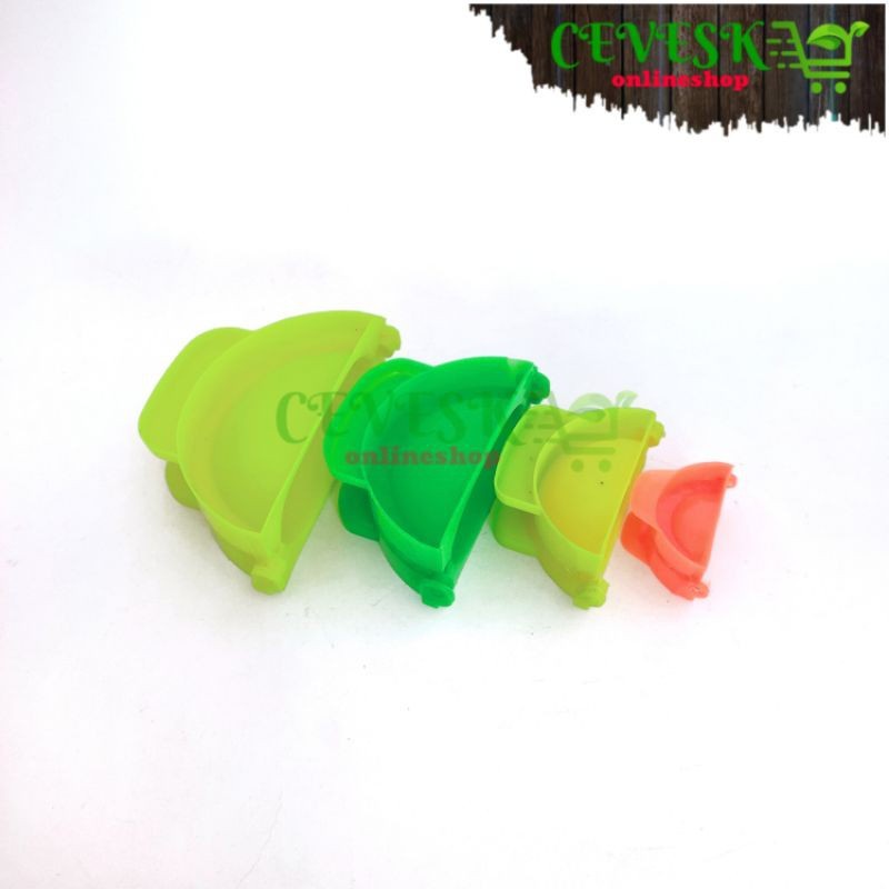 CETAKAN KUE PASTEL PLASTIK KECIL SEDANG CETAKAN PASTEL DUMPLING LOYANG PASTEL