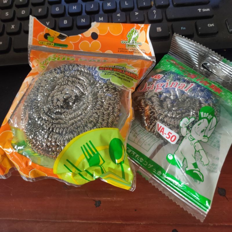 SABUT CUCI STENLIS STAINLESS STEEL SABUT KAWAT BESI