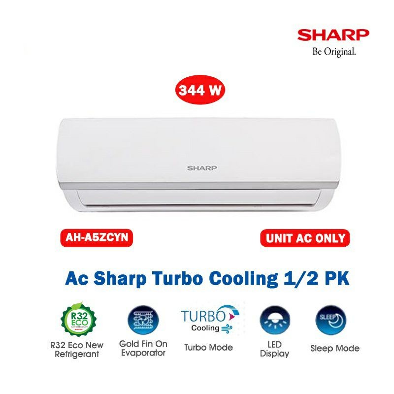 AC SHARP 1/2PK